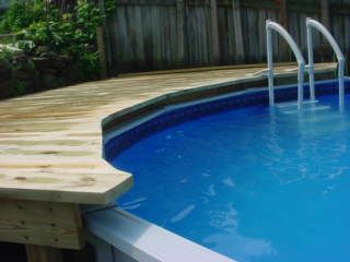 Building an Above Ground Pool Deck Part 1of 3 | Above ground pool .