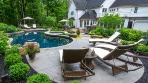 Top 6 Inexpensive Pool Deck Ideas - Exscape Desig