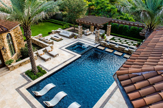 75 Mediterranean Pool Ideas You'll Love - April, 2024 | Hou