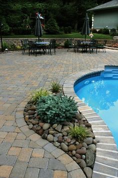 32 Pool Deck Pavers Ideas | pool, backyard pool, pool pat