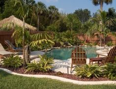 42 Pool landscapes ideas | pool landscaping, backyard, backyard .