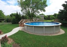 97 Best Above Ground Pool Landscaping ideas | above ground pool .