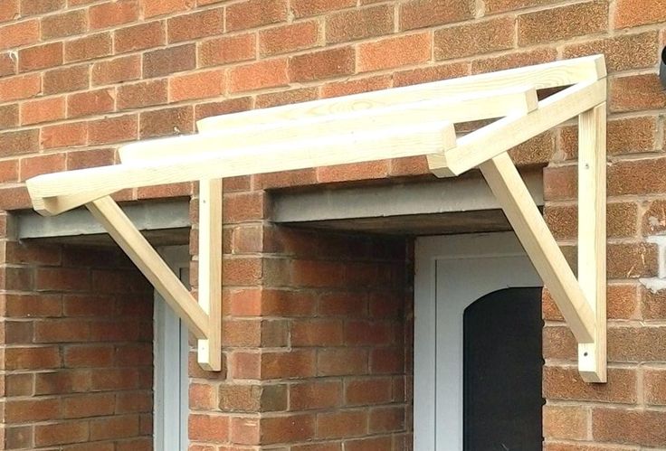 Elegant and Decorative Porch Canopy | Timber front door, Door .