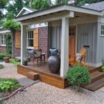 Porch Flat Roof Design | Porch design, Front porch design, House .