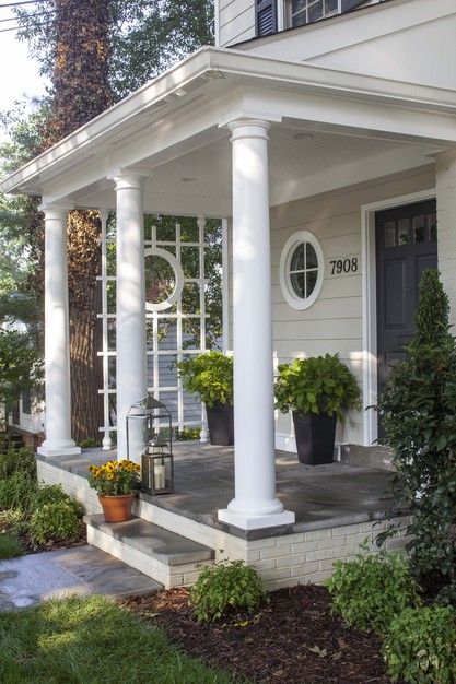 7 Best Home Improvement Projects for $1,000 or Less | Front porch .