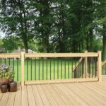 ProWood 8 ft. Aluminum Pressure-Treated Southern Yellow Pine Deck .
