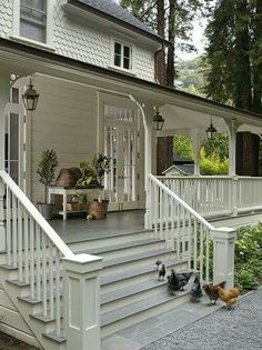 27 Country porch railings ideas | house with porch, porch design .