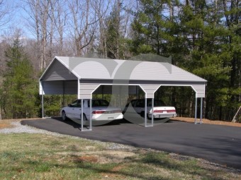 Double Carports | Double Metal Carports | 2-Car Carpor