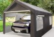 Amazon.com : 10x20 FT Outdoor Carport Portable Garage Heavy Duty .