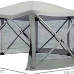 Amazon.com : Outsunny 12' x 12' Hexagon Screen House, Pop Up Tent .