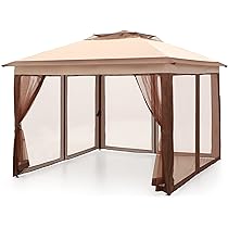 Amazon.com : PHI VILLA 11x11ft Pop-Up Portable Instant Gazebo .