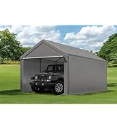 Amazon.com: Carport 10x20ft Heavy Duty Canopy Storage Shed .