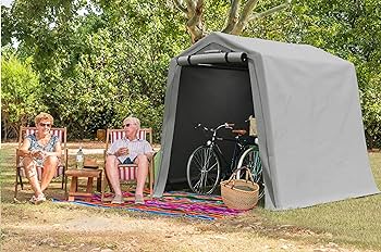 Amazon.com : Devoko Outdoor Storage Shed, 6 x 6 x 7 ft Bike .