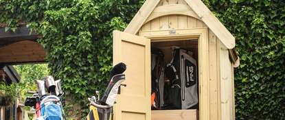 The Posh Shed Company has a new storage solution for golfers – yes .