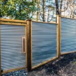 42 Beautiful Privacy Fence Ideas Inspirations in 2024 | Corrugated .