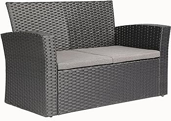 Amazon.com: Baner Garden 4 Pieces Outdoor Furniture Complete Patio .