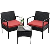 Amazon.com: HOMEZILLIONS Outdoor Furniture 3 Piece Patio .