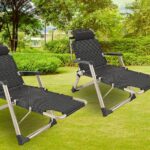 Wowcher is selling these two reclining garden chairs for £29.50 .
