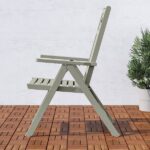 BONDHOLMEN reclining chair, outdoor, gray - IK
