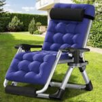 BOZTIY Outdoor Lounge Chairs Sun Loungers with Removable Cushion .