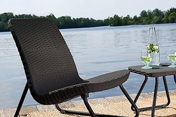 Amazon.com: Keter Rio 3 Piece Resin Wicker Patio Furniture Set .