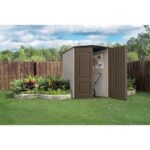 Rubbermaid Big Max 6 ft. 3 in. x 4 ft. 8 in. Resin Storage Shed .