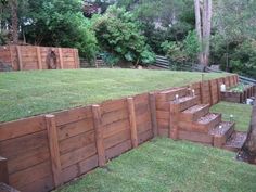 7 Best wood retaining wall ideas | wood retaining wall, retaining .