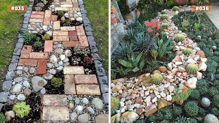 100 Front Yard Landscaping Ideas With Rocks - Simple Rock Garden .