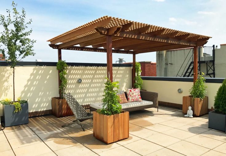 Rooftop Gardens | Amber Freda Landscape Design | Rooftop garden .