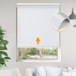 Amazon.com: Allesin Blackout Roller Shades Cordless Window Blinds .