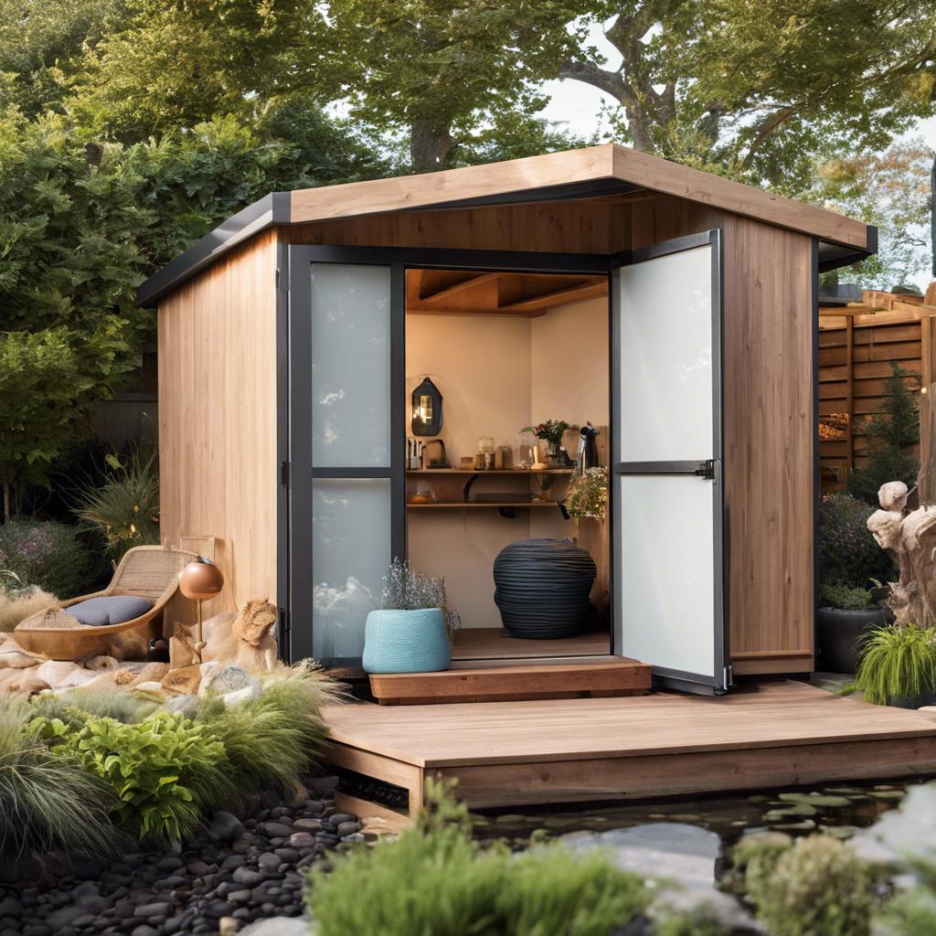 Incorporating Greenery and Natural Elements in ⁢Shed Design