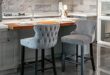 Elevate Our Space: A Review of Velvet Wingback Bar Stools