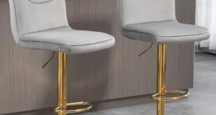 Elevate Your Space: Our Review of Velvet Bar Stools Set