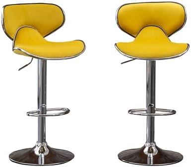 Transforming Our Space with Stylish Yellow Velvet Barstools