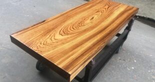 Exploring the Elegance of Our Zingana Live Edge Table