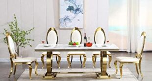 Elevating Our Space: A Review of the HomVent Marble Dining Table