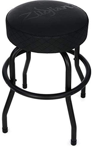 Elevate Our Space: A Review of the Zildjian Black Logo Barstool