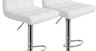 Stylish Comfort: Our Review of Yaheetech Bar Stools Set