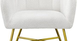 Exploring Comfort and Style: Our Take on the Topeakmart Boucle Chair