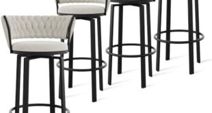 Discover Comfort and Style: Our Review of 360° Swivel Bar Stools