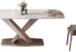 Elegant Extendable Dining Table: Versatile & Stylish