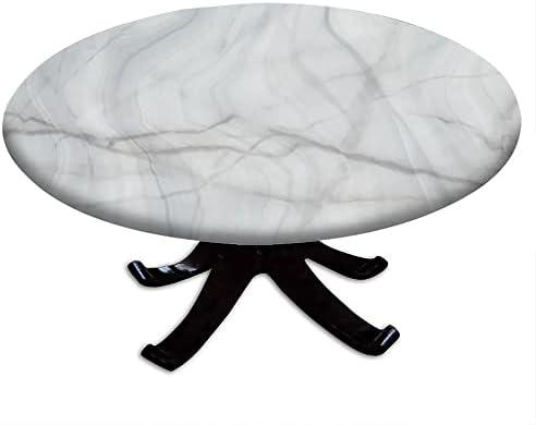 Elevate Our Dining Experience with a Marble Round Table Cloth