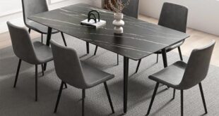 Gather Around: Our Thoughts on the Modern Slate Dining Table