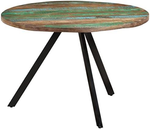 Gathering Around Our Unique vidaXL Reclaimed Wood Table