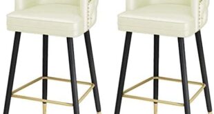 Elevate Our Kitchen Style: Review of Chic Leather Barstools