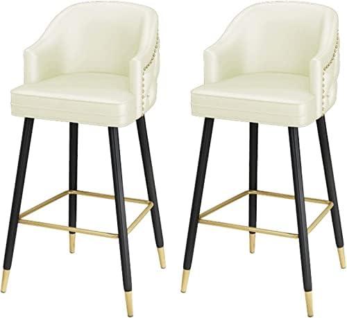 Elevate Our Kitchen Style: Review of Chic Leather Barstools