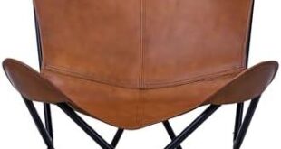 Transforming Spaces: Our Take on the Tan Leather Butterfly Chair