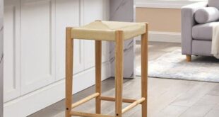 Elevate Our Space: A Review of the 25.9-Inch Woven Rope Bar Stool