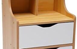 Stylish Nightstands: Modern Design with LED & Storage