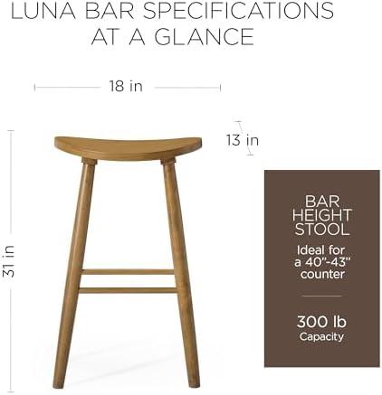 Elevate Our Dining Space with Maven Lane's Luna Barstools